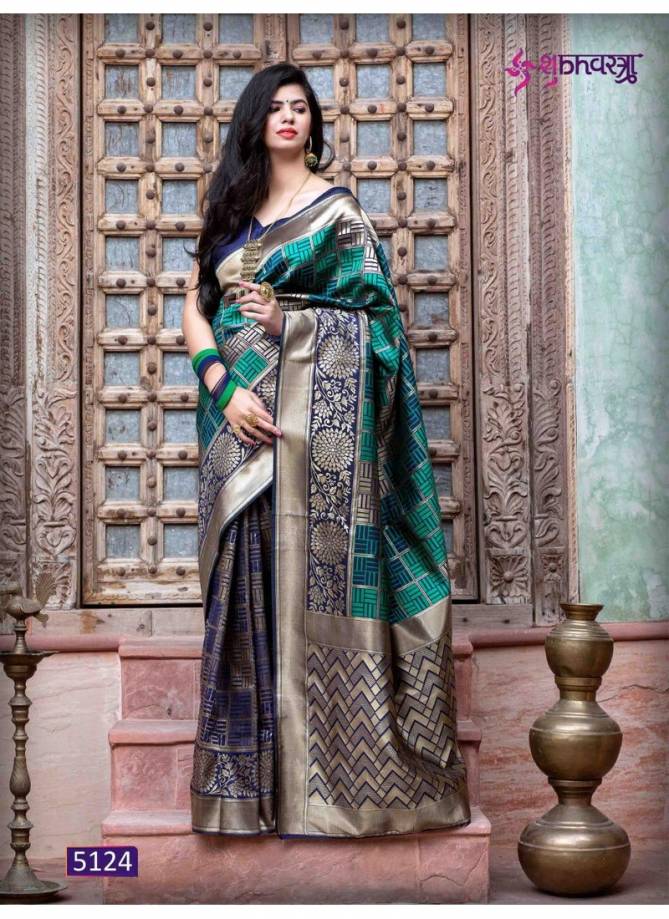 Subhvastra Rajwadi Vol 1 Exclusive Designer Banarasi Silk Festival Wear Saree Collection 